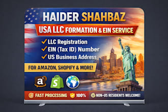 register USA llc for residents and non residents with ein