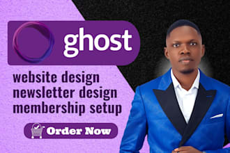 ghost cms expert, ghost cms newsletter, ghost cms website membership ghost setup