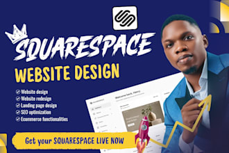 create squarespace website design squarespace website build squarespace website