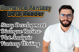 beta read paranormal romance, epic and dark fantasy manuscript