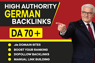 boost your german SEO with da 70 plus deutsche backlinks and business citations