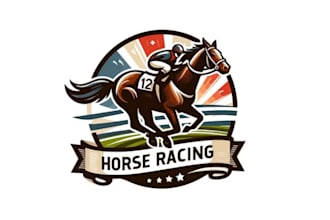do modern horse racing logo