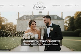 build a personalized responsive wedding website with rsvp