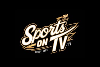 create creative good looking news and tv logo design