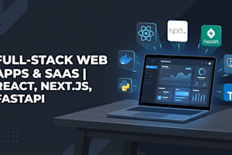 build your full stack saas or mvp with react nextjs and fastapi
