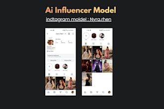 create ai influencer model with custom lora training