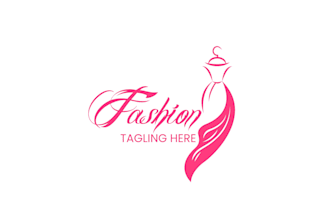 create attractive and imagination fashion logo design