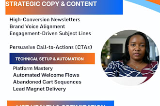 be your email marketing VA and newsletter copywriter