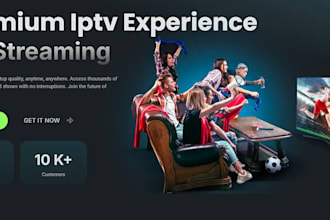 develop iptv website, high google ranking
