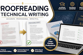 do proofreading and technical writing