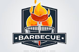 make high quality  grill logo for your brand