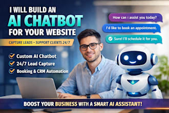 design ai powered chatbot solutions to automate customer engagement and sales