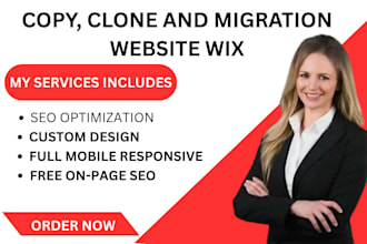 redesign wix website redesign wix studio website revamp edit wix site clone wix