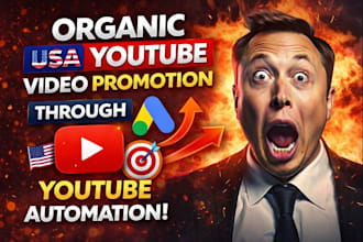 do USA youtube promotion organic channel promotion for real growth