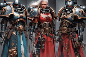 paint your warhammer 40k and fantasy miniatures