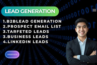 do targeted b2b lead generation and linkedin email lists