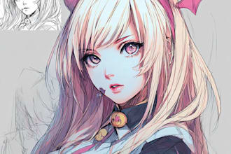draw anime and manga illustrations