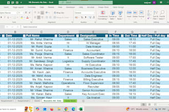 do excel data cleaning and formatting