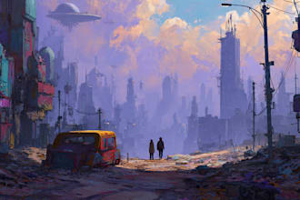 design an environment concept art, fantasy worlds