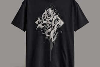 do graphic t shirt design and typography t shirt design