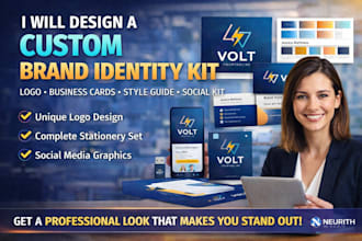 design a professional bespoke custom logo for your brand