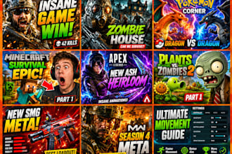 make gaming thumbnail youtube
