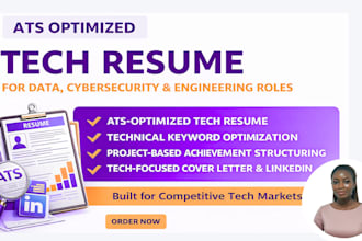 do tech resume, cybersecurity resume, data science ats resume, linkedin