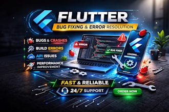 fix flutter bugs, errors and crashes fast