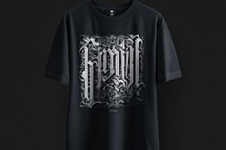 minimalist typography t shirt design