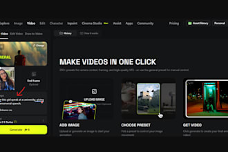 develop ai video generator super app with advanced features