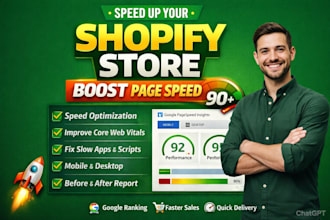 speed up ecommerce website increase pagespeed score fix shopify speed issues