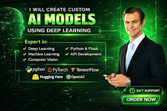 create custom ai models using deep learning