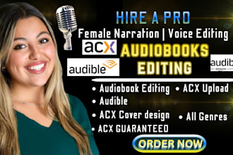 edit, master, and narrate your audiobook to acx standards
