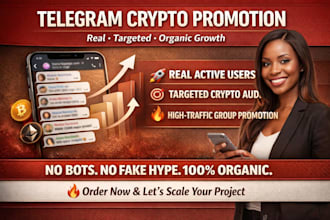 telegram promotion crypto promotion telegram marketing to real users