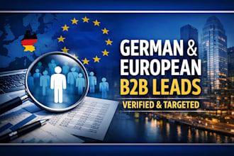 generate targeted german and european b2b leads with verified emails