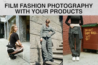 shoot artsy fashion photography with your clothes