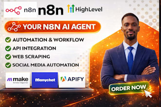 fix n8n automation workflows, n8n ai agents, n8n integration