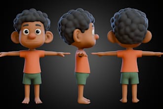 create custom 3d characters for your project