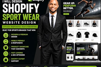 design remarkable sport shopify store sport wears basketball store sport website
