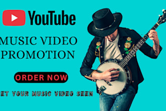 promote youtube music video music promotion video marketing