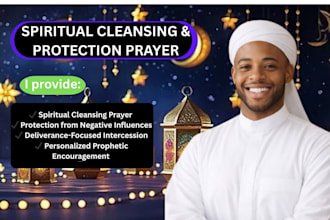 offer spiritual cleansing and prayer for protection and guidance