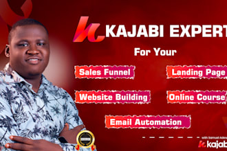 build kajabi sales funnel, kajabi email automation, kajabi online course