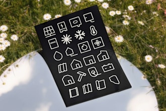 design a custom icon set for your business