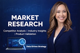 do detailed market research and competitor analysis for ecommerce or startup