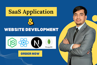 fullstack web developer for nextjs, react, nodejs, typescript saas apps