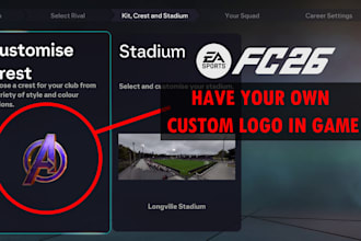 create custom logo for your team in fc 26, fc 25 and FIFA 23