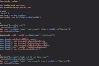 do assignments or writing code