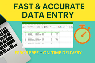 provide fast and reliable data entry services