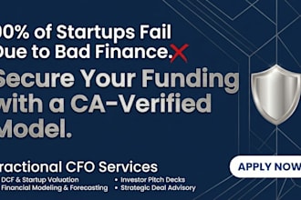 create a startup valuation and vc ready financial model