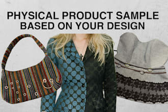create a custom physical sample and prototype based on your design